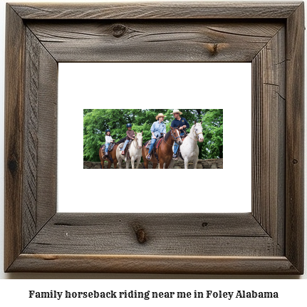 family horseback riding near me in Foley, Alabama